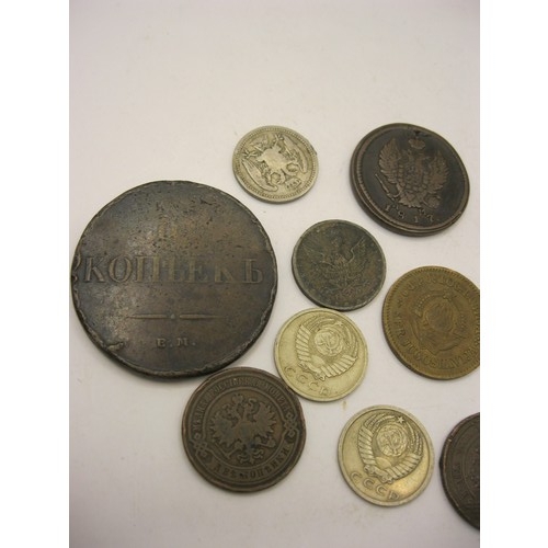 280 - A selection of Russian Coins (mixed dates)