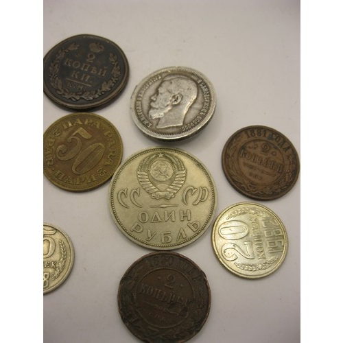 280 - A selection of Russian Coins (mixed dates)