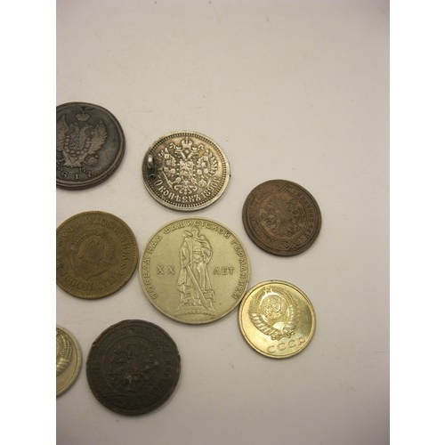 280 - A selection of Russian Coins (mixed dates)