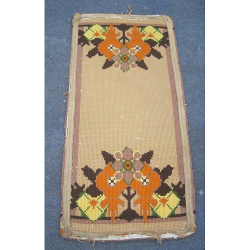 362 - Three rugs - (1) traditional Americas style, 123cm x 172cm, a/f grubby. (2) a foliate pattern rug 14... 