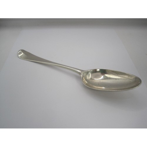 120 - An early 18th Century silver table spoon by Isaac Callard 1729-35, 75g approx weight