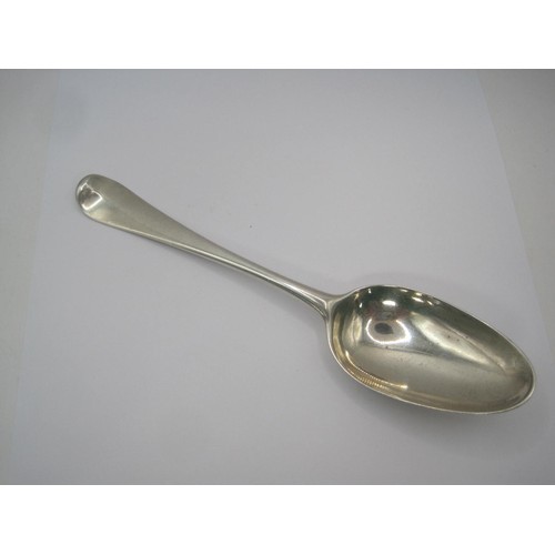 120 - An early 18th Century silver table spoon by Isaac Callard 1729-35, 75g approx weight