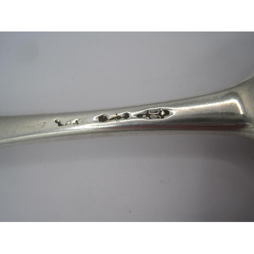 120 - An early 18th Century silver table spoon by Isaac Callard 1729-35, 75g approx weight