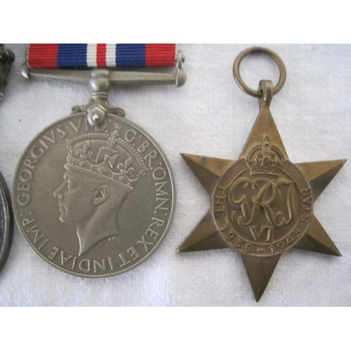 140 - A group of WW2 Medals to include Territorial Medal to 7356286 PTE A Fitch R.A.M.C.