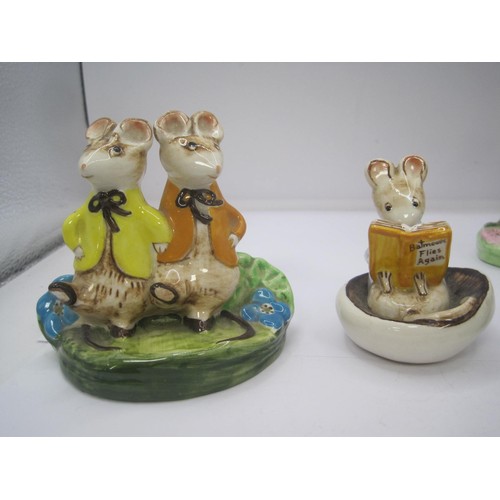 56 - Four Beswick Kitty MacBride figures, including Double Act, a Beswick Peter Rabbit and a Jemima Puddl... 