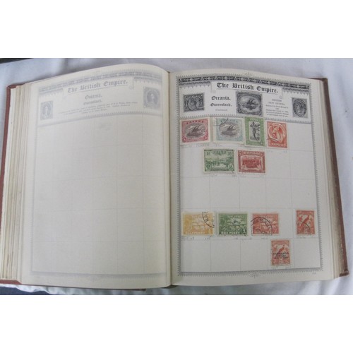 138 - 6 albums of world and United Kingdom stamps