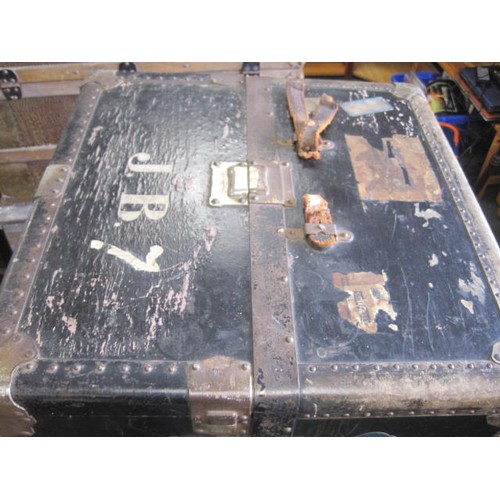 167 - Large Travelling Trunk in solid condition