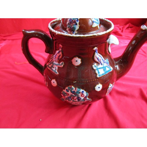 169 - Attractive reproduction Meacham Bargeware teapot