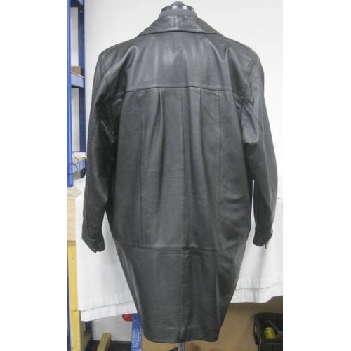 238 - Arms Leather Jacket marked inside 10  Probably UK size 12 to 14