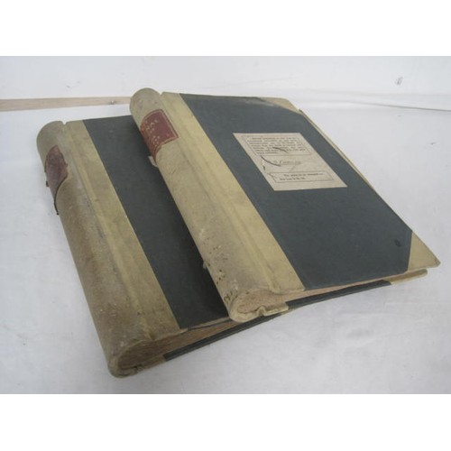 240 - HMS Hood Interest: A pair of S.519 Journal for Junior Naval Officers Afloat completed by Midshipman ... 