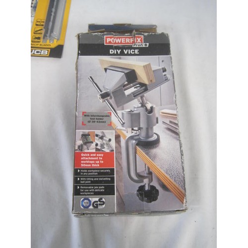 36 - MacAllister 850W reciprocating saw MSRS850 in box, together with a Talco impact driver, and a boxed ... 