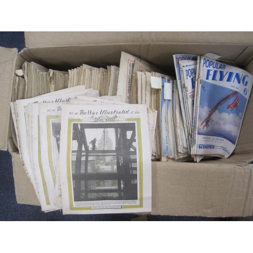 22 - A box of War Illustrated magazines, a near (but not fully) complete run between numbers 1-255. Toget... 