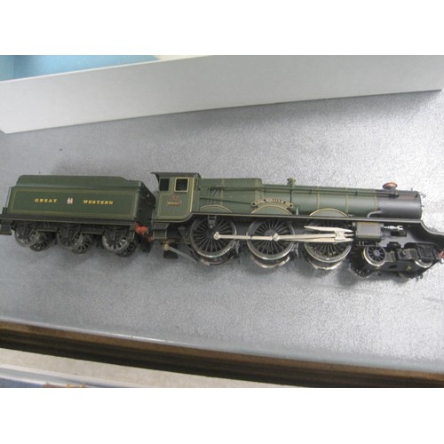 334 - Fulgerex brass King class professionally painted and named King William 3rd
Tested and runs forwards... 