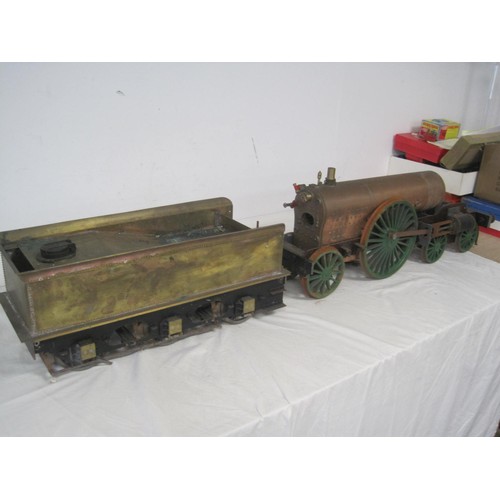 337 - A part built 5 inch gauge Sterling single benefitting from a professionally built boiler by Helen Ve... 