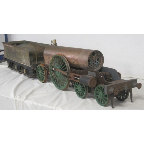 337 - A part built 5 inch gauge Sterling single benefitting from a professionally built boiler by Helen Ve... 