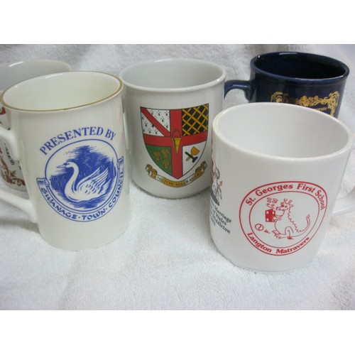 235 - An assortment of Royal commemorative ware including Swanage Town Council and Langton Matravers items