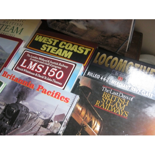 465 - A selection of reference books on steam railways