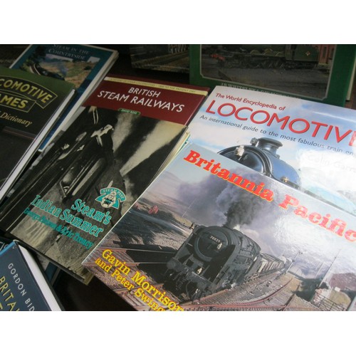 466 - A selection of reference books on steam railways