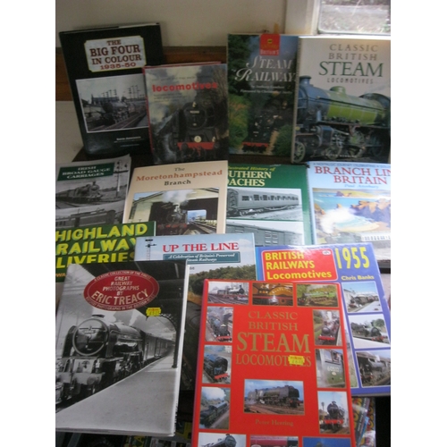 467 - A selection of reference books on steam railways