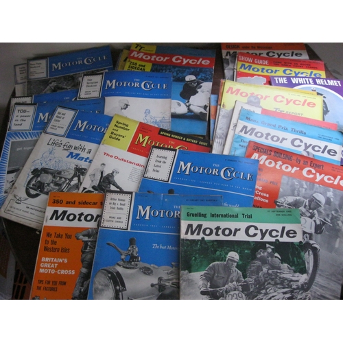 476 - A selection of Motorcycle Magazine, mainly from 1962