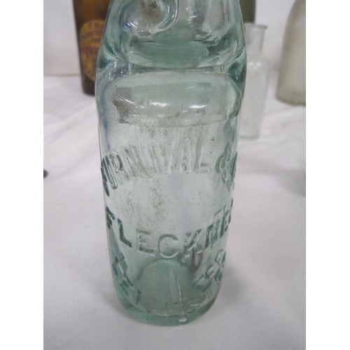 60 - A lovely selection of Glass bottles including Bournemouth South western, Eldridge Pope, Lucky Budda,... 