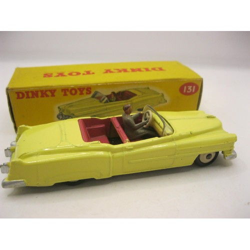 37 - A Dinky Toys #131 Cadillac Tourer in original box, some very minor marks but very good