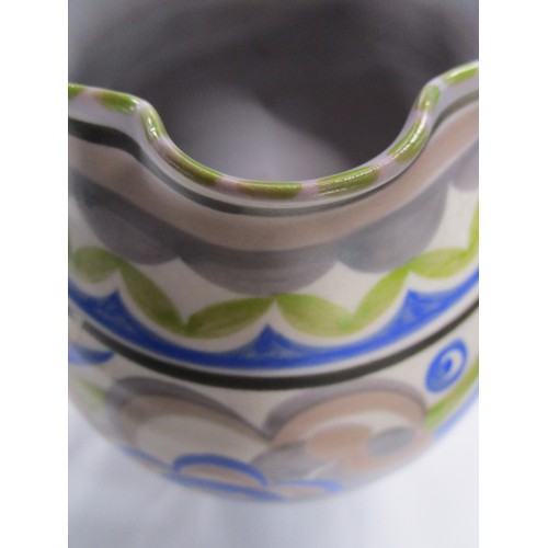 6 - A harder to find CU pattern carter Stable and Adams /Poole Pottery jug  303 shape coming in just und... 