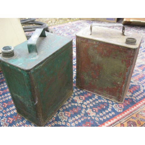 53 - A pair of vintage fuel cans (no caps, sadly)