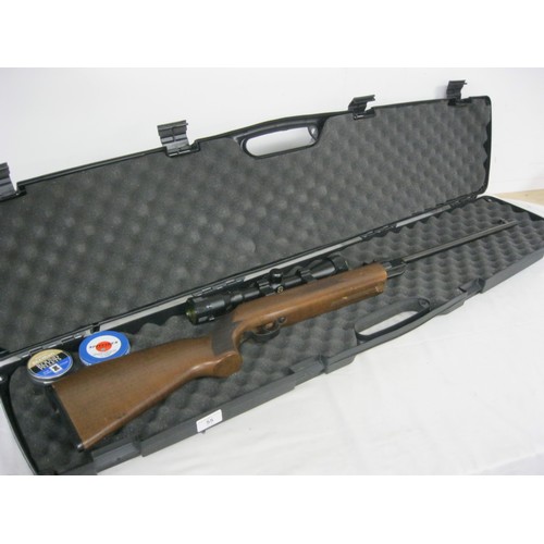 55 - A Westlake .22 calibre air rifle in excellent cosmetic condition and in full working order, fitted w... 