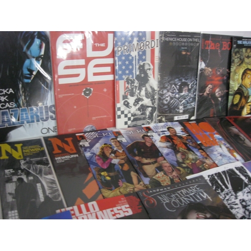 62 - An assortment of comics and graphic novels including by Marvel, DC, Image etc all in excellent order... 