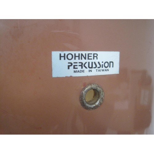 112 - A Hohner free standing tom-tom drum in good order