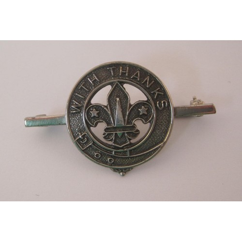 208 - Silver Boy Scout's Badge