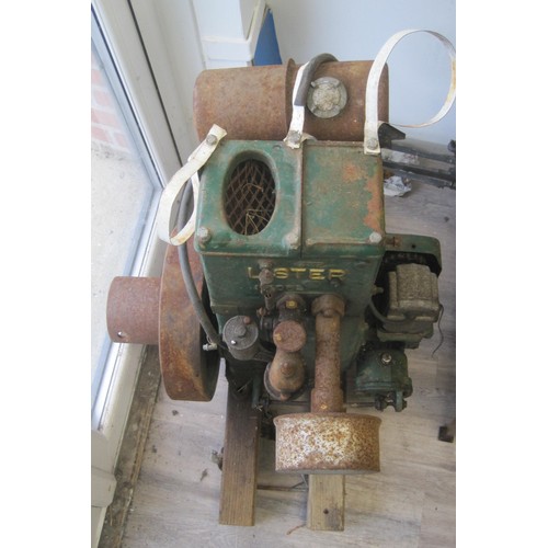 37 - A Lister D Stationary Engine