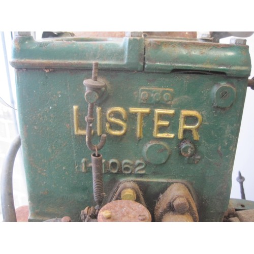 37 - A Lister D Stationary Engine