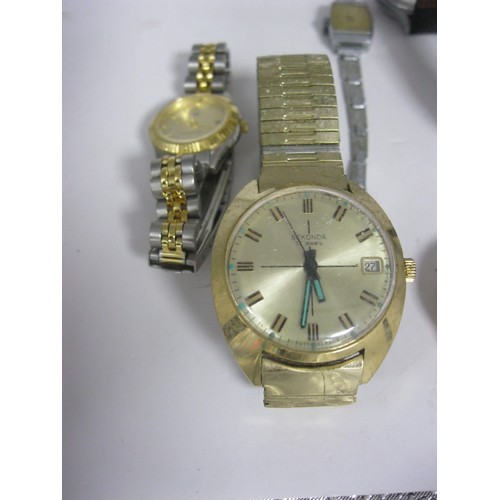 83 - A collection of wristwatches to include Sekonda