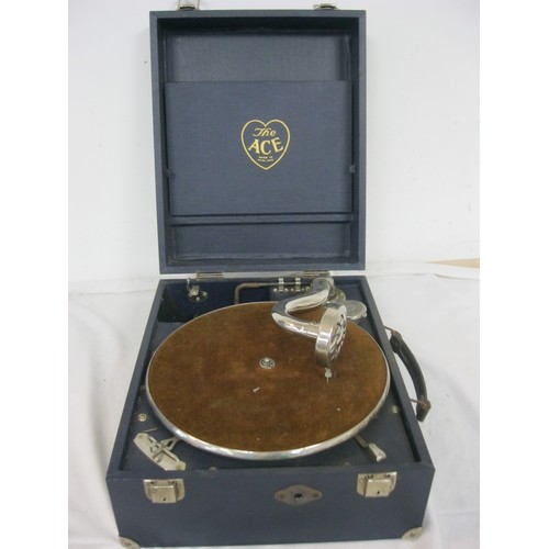 97 - A travel gramophone 