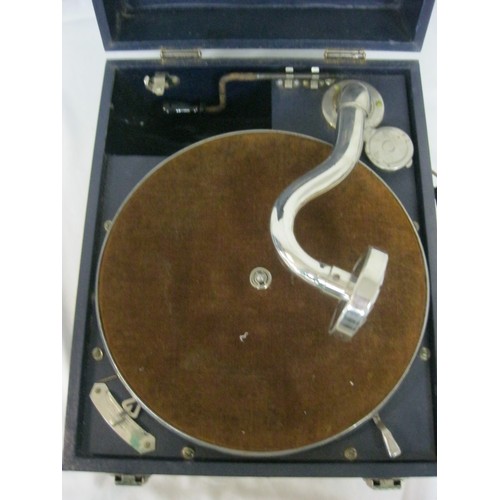 97 - A travel gramophone 