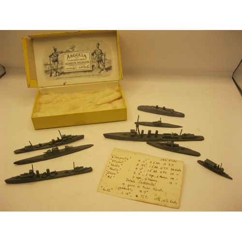 147 - A quantity of small Battleships (between approx. 1.5 to 2 inches length