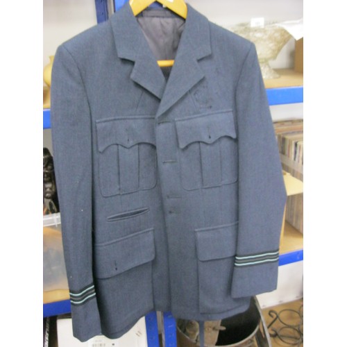 169 - A Royal Air Force Flight Lieutenant's blue Military Jacket made by G D Golding good condition.