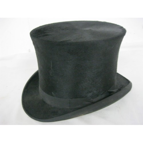 51 - 506 A black silk Top Hat