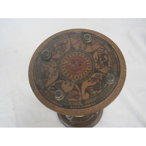 22 - A very interesting possibly french  mid century  Horoscope/  Signs of the Zodiac sand timer.
Both th... 