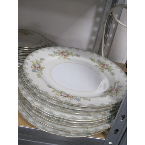 110 - A 40 plus dinning set of Japanese Swallow china in very good used condition .The set has eight dinne... 