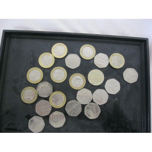 183 - A selection of collectable £2 and 50p coins