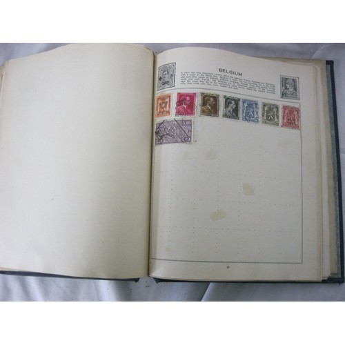 200 - Two Stamp Albums Containing Various World Stamps. A Bag Containing a Mixture of Interesting First Da... 