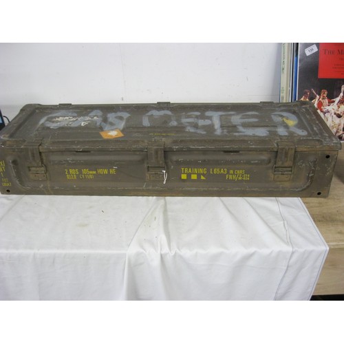 150 - A large military ammunition box