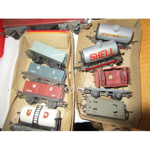 21 - A collection of Triang railways including a Jinty ,Diesel shunter ,Princess Elizabeth ,wagons ,Custa... 