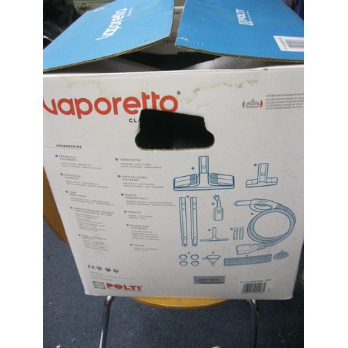 79 - A Vaporetto Classic 65 steam cleaner, boxed and in working order, complete. Vendor advises it has be... 