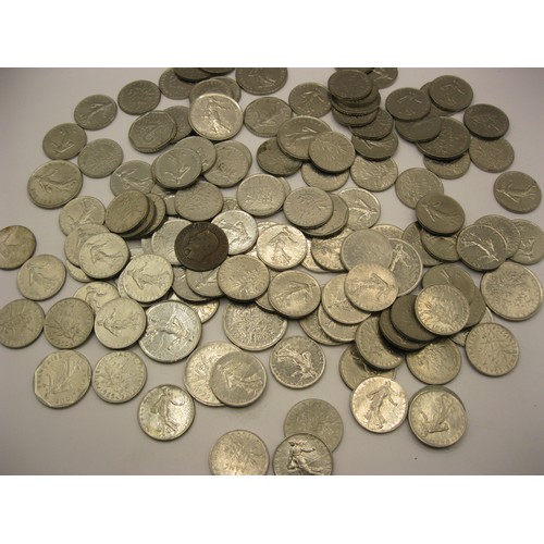 96 - A bag of mixed French coinage