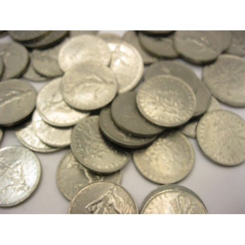 96 - A bag of mixed French coinage