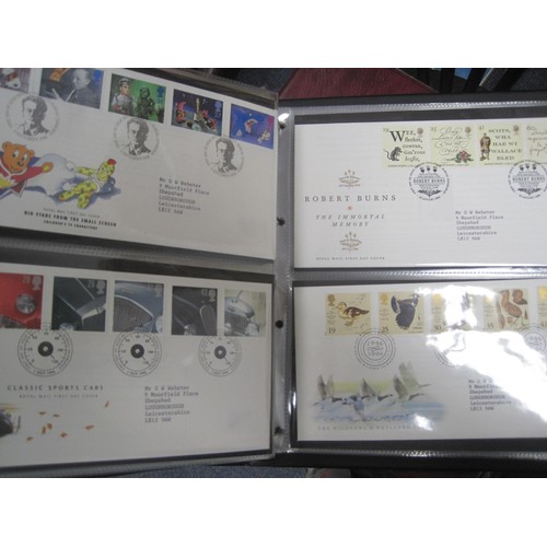 138 - 4 large folders of first day covers